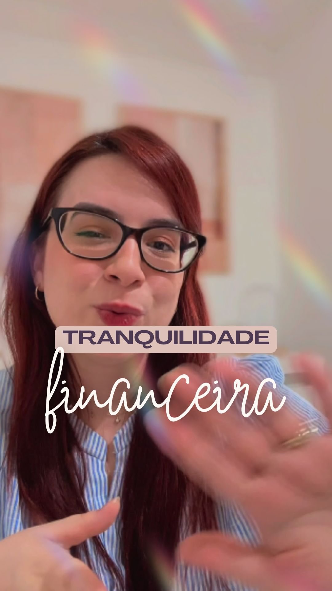 Já estou te preparando pra quando você começar a viver a sua tranquilidade financeira 🌸🍃✨