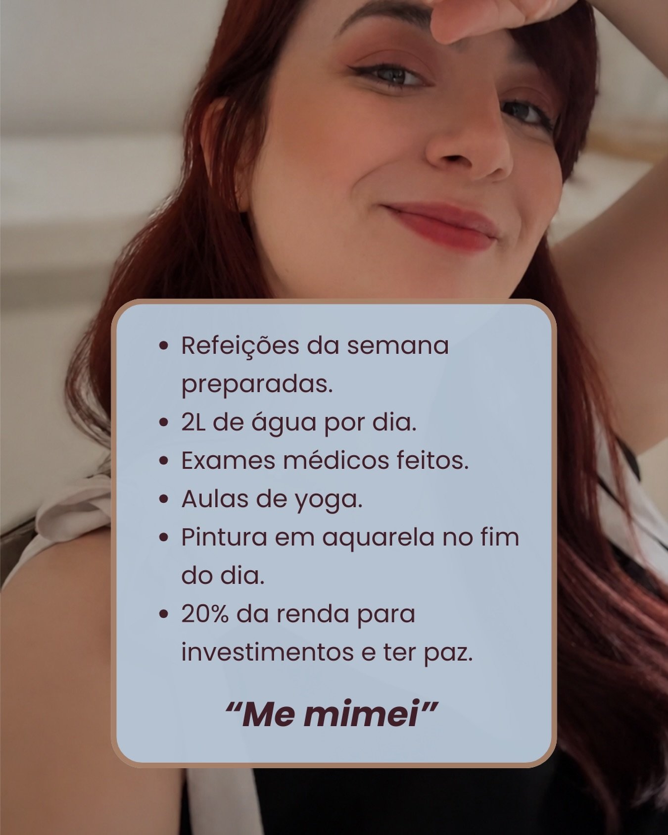 Tem coisas que acabam virando apoio emocional… 💆‍♀️✨Um delivery, roupa nova, uma comprinha aleatória só pra sentir que o dia valeu a pena.Viver nesse ciclo por um tempo, faz parte da construção da maturidade financeira de qualquer pessoa.Afinal, todas nós somos imaturas com o dinheiro em algum ponto da vida 🤌Só que chega um momento da vida adulta que você percebe que… não importa o que você compre, o alívio é apenas temporário.Ele não corrige nada, e daqui a pouco o desconforto está de volta 🔄No longo prazo, viver sempre recorrendo a essas mesmas “zonas de alívio” pode gerar tantas perdas…Perdas na saúde, no dinheiro e no emocional 😓Ninguém nos ensina isso, mas… Se mimar também é fazer coisas completamente “mundanas” que vão te deixar bem 💜